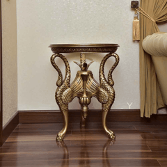 Golden Napkin Holder Duck Table