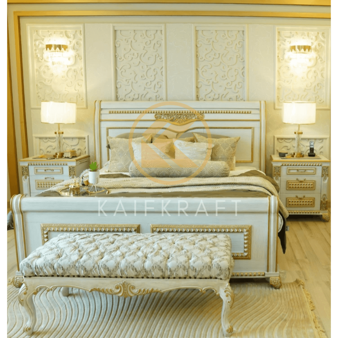 Zinc Gold Bed Set